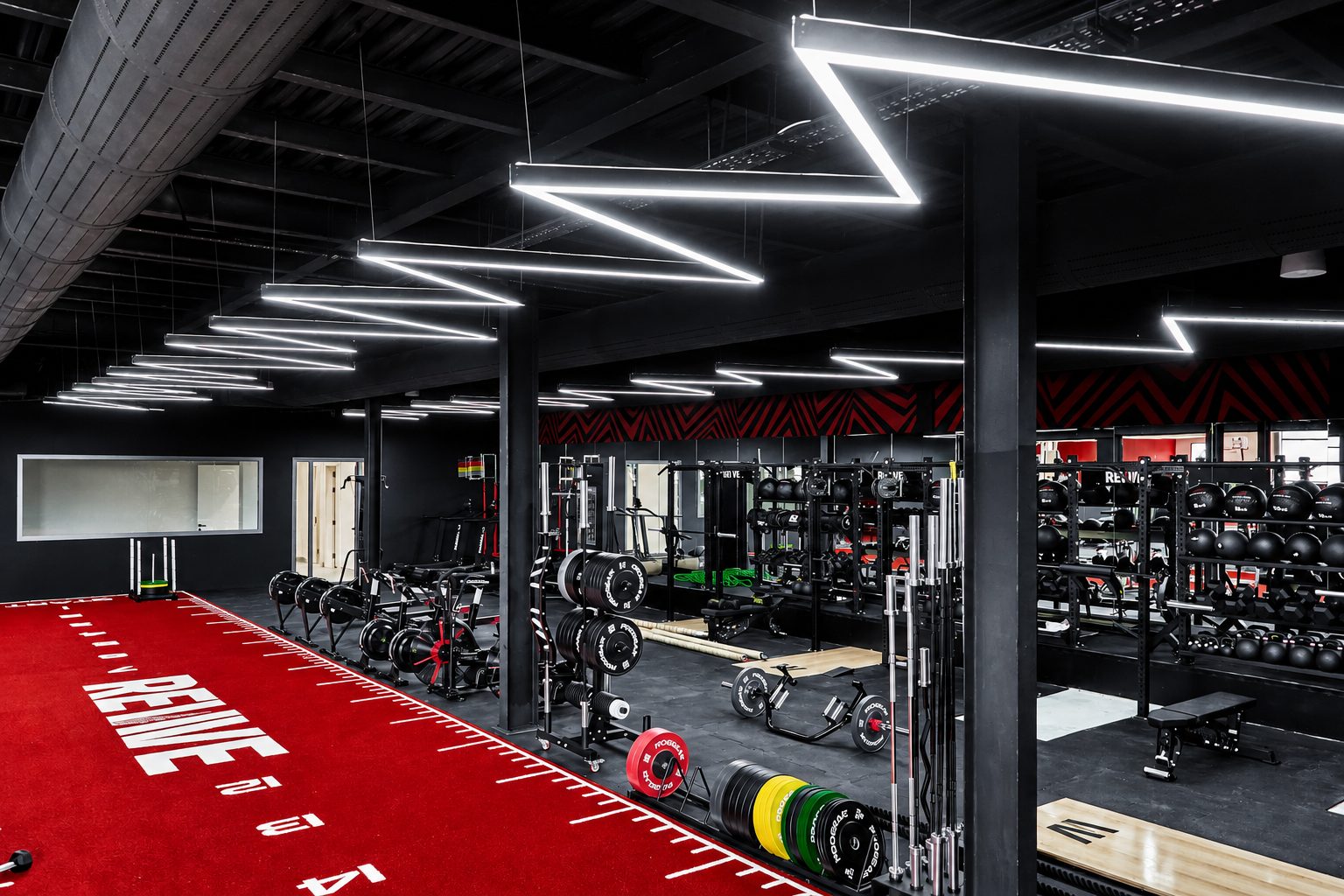 Revive Club gym equipment